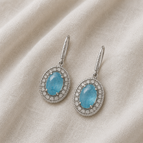 Rainbow Moonstone Doublet Unique Gemstone Drop Earrings Sterling Silver Rhodium